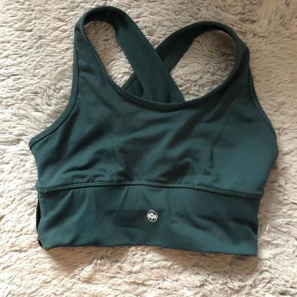 SOLD Senita Athletics Zara Crop Top Sports Bra Ponderosa - Picture 2 of 5